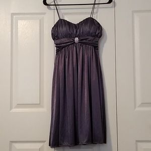Morgan & co grey dress